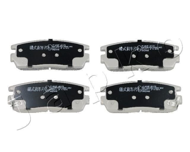 Brake Pad Set, disc brake JAPKO 51W04