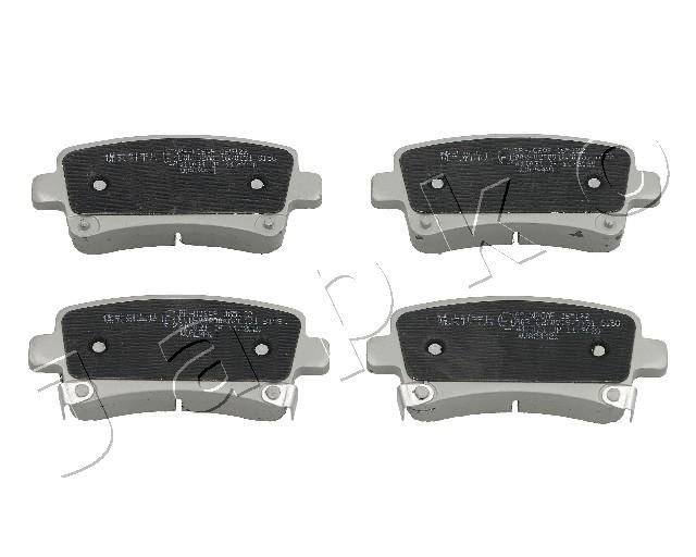 Brake Pad Set, disc brake JAPKO 51W06