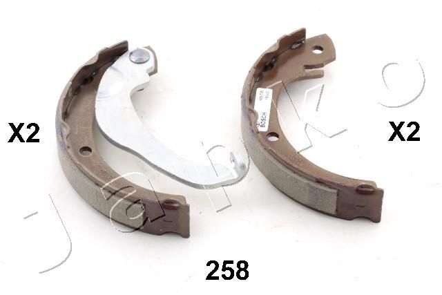 Brake Shoe Set, parking brake JAPKO 55258