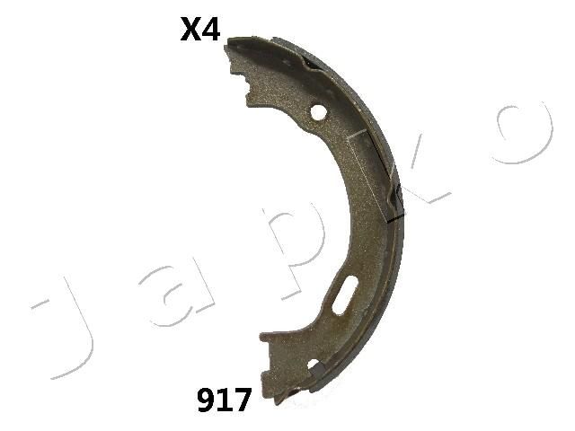 Brake Shoe Set, parking brake JAPKO 55917