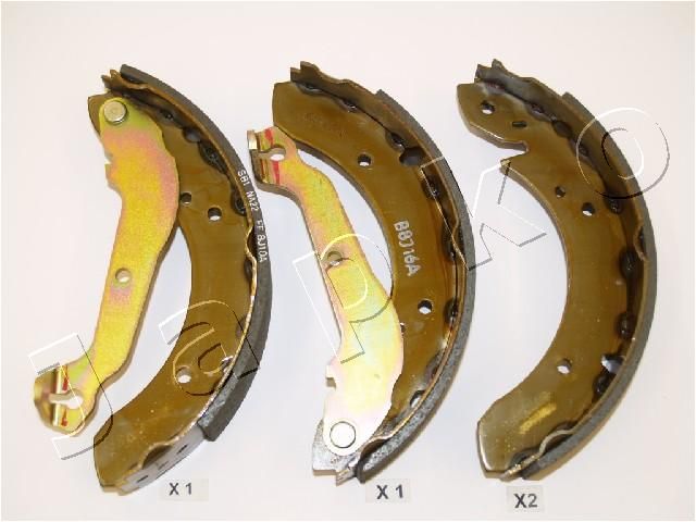 Brake Shoe Set JAPKO 55H03