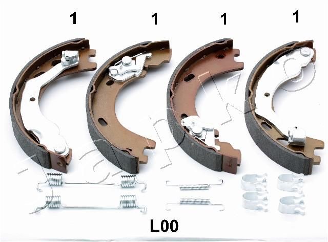 Brake Shoe Set, parking brake JAPKO 55L00