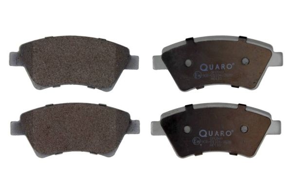 Комплект гальмівних накладок, дискове гальмо QUARO QP0949