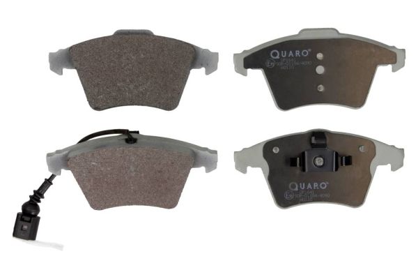 Комплект гальмівних накладок, дискове гальмо QUARO QP1641