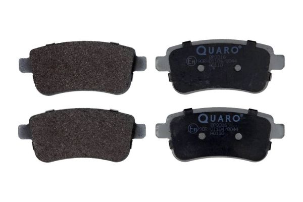 Brake Pad Set, disc brake QUARO QP3316