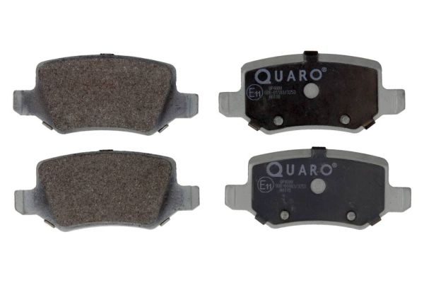 Stabdžių trinkelių rinkinys, diskinis stabdys QUARO QP4099