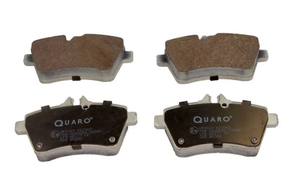 Комплект гальмівних накладок, дискове гальмо QUARO QP4169