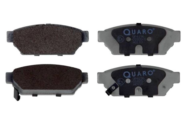 Комплект гальмівних накладок, дискове гальмо QUARO QP4196