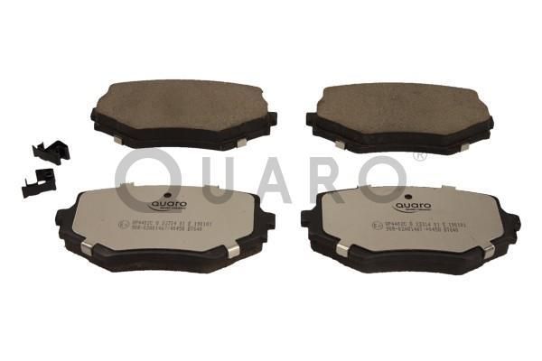 Комплект гальмівних накладок, дискове гальмо QUARO QP4402C