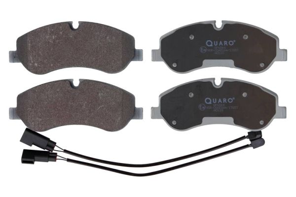 Комплект гальмівних накладок, дискове гальмо QUARO QP6064