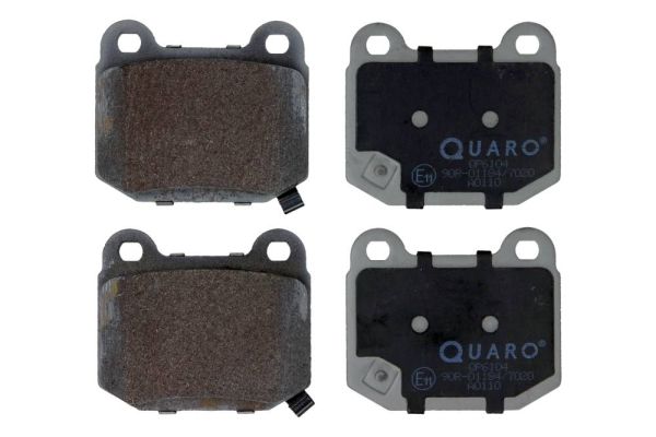 Комплект гальмівних накладок, дискове гальмо QUARO QP6104