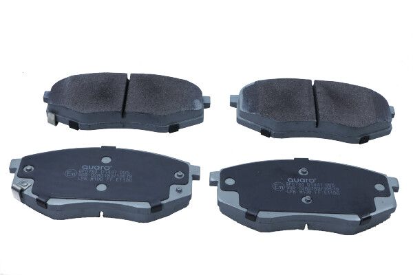 Комплект гальмівних накладок, дискове гальмо QUARO QP6784