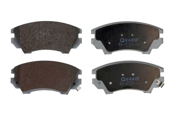 Комплект гальмівних накладок, дискове гальмо QUARO QP6789