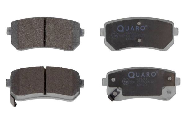 Комплект гальмівних накладок, дискове гальмо QUARO QP6986