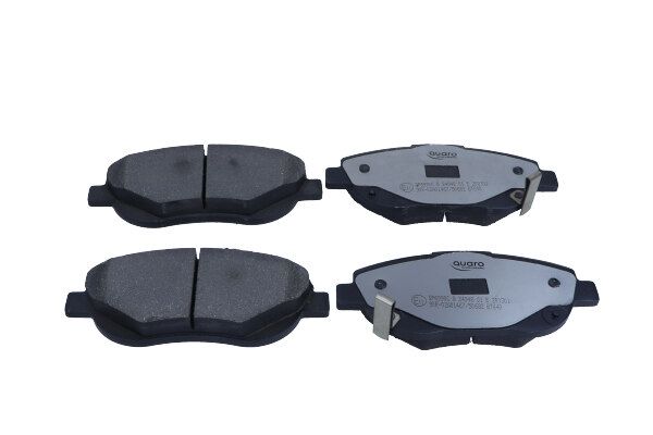 Stabdžių trinkelių rinkinys, diskinis stabdys QUARO QP6990C