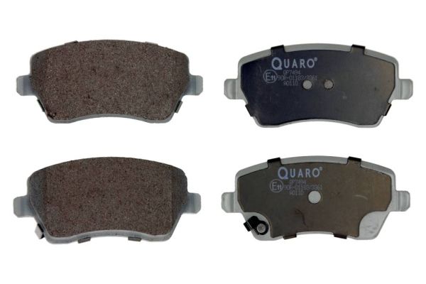Stabdžių trinkelių rinkinys, diskinis stabdys QUARO QP7494