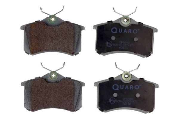 Комплект гальмівних накладок, дискове гальмо QUARO QP8078