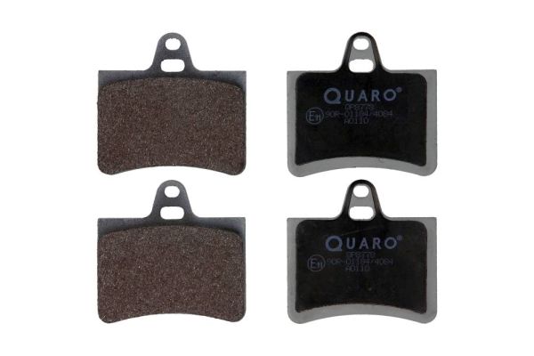 Комплект гальмівних накладок, дискове гальмо QUARO QP8778