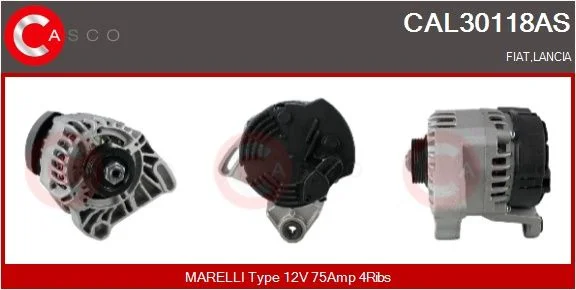Kintamosios srovės generatorius casco CAL30118AS