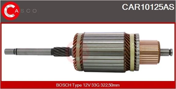 Ankeris, starteris casco CAR10125AS