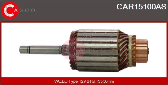 Ankeris, starteris casco CAR15100AS
