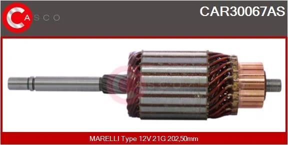 Ankeris, starteris casco CAR30067AS