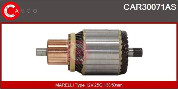 Ankeris, starteris casco CAR30071AS