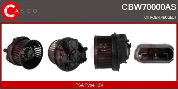 Vidaus pūtiklis casco CBW70000AS