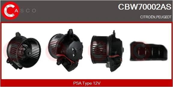 Vidaus pūtiklis casco CBW70002AS