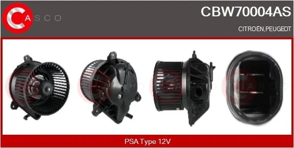 Vidaus pūtiklis casco CBW70004AS