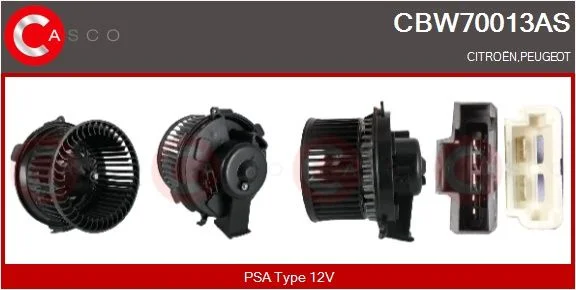Vidaus pūtiklis casco CBW70013AS