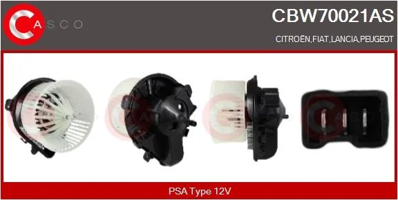 Vidaus pūtiklis casco CBW70021AS