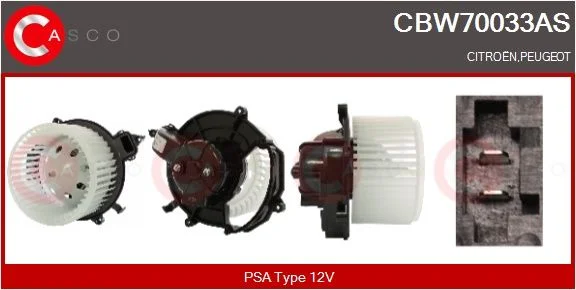 Vidaus pūtiklis casco CBW70033AS