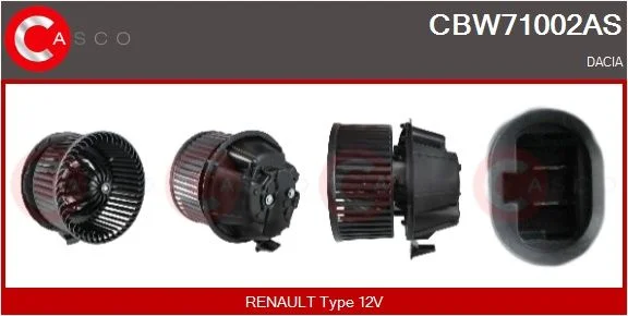 Vidaus pūtiklis casco CBW71002AS