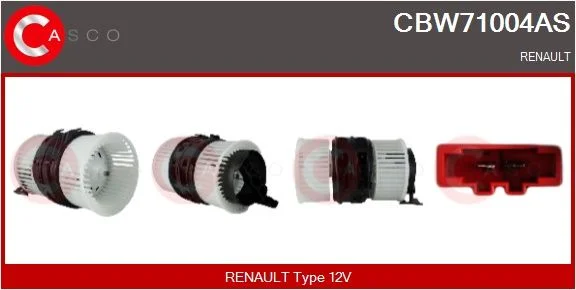 Vidaus pūtiklis casco CBW71004AS