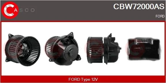 Vidaus pūtiklis casco CBW72000AS