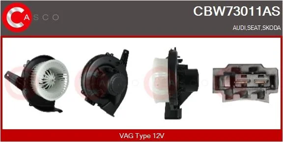 Vidaus pūtiklis casco CBW73011AS