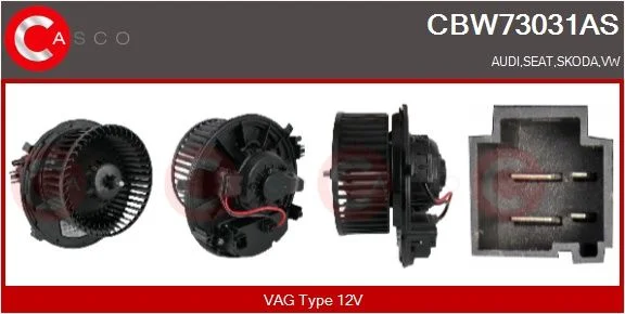 Vidaus pūtiklis casco CBW73031AS