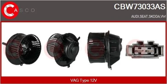 Vidaus pūtiklis casco CBW73033AS