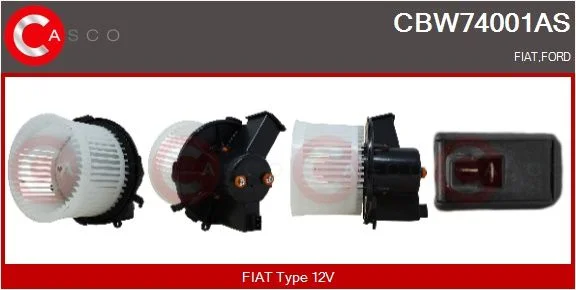 Vidaus pūtiklis casco CBW74001AS