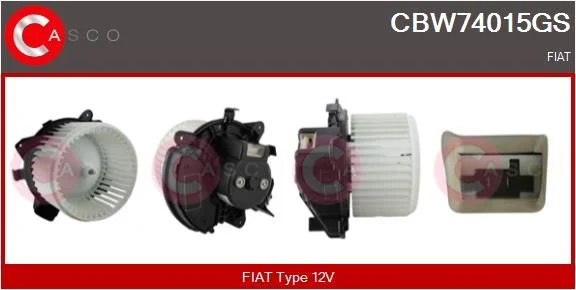 Vidaus pūtiklis casco CBW74015GS