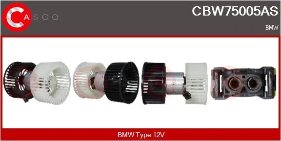 Vidaus pūtiklis CASCO - OSPRZĘT NAGRZEWNICY CHŁODNICY CBW75005AS