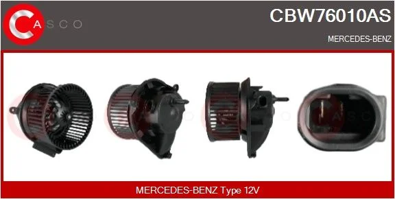 Vidaus pūtiklis casco CBW76010AS