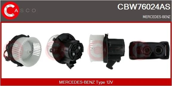 Vidaus pūtiklis casco CBW76024AS