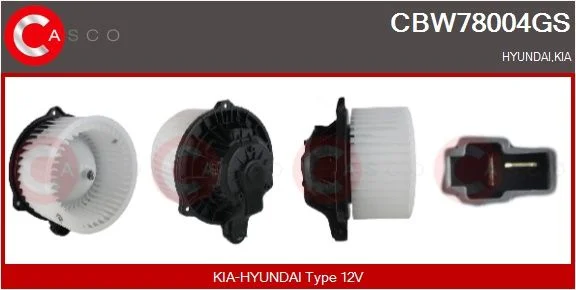 Vidaus pūtiklis casco CBW78004GS