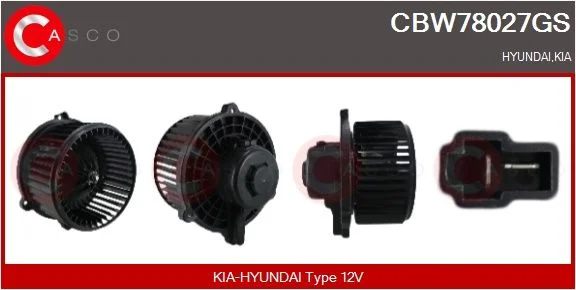 Vidaus pūtiklis casco CBW78027GS