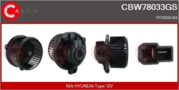 Vidaus pūtiklis casco CBW78033GS
