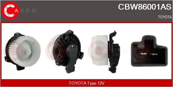 Vidaus pūtiklis casco CBW86001AS