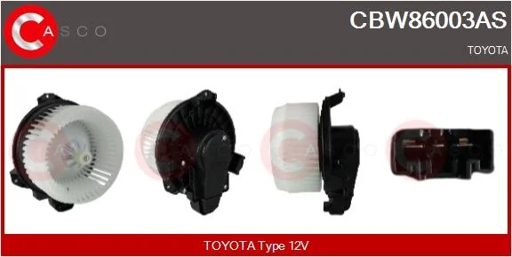 Vidaus pūtiklis casco CBW86003AS