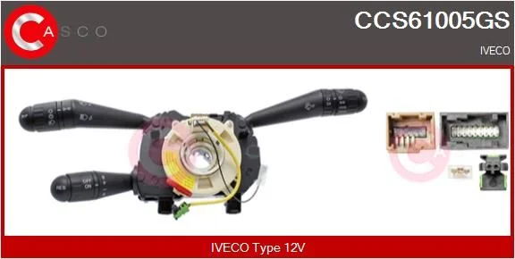 Vairo kolonėlės jungiklis casco CCS61005GS